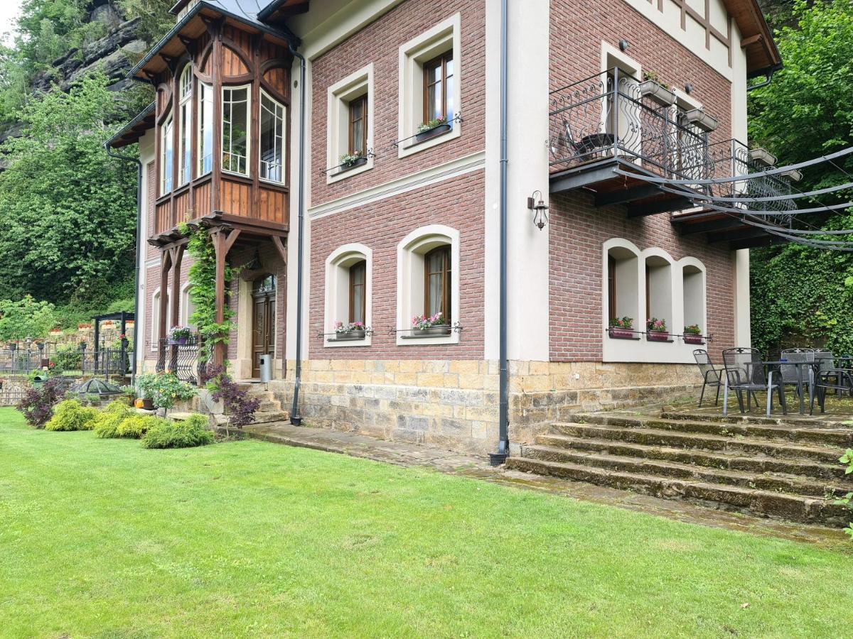 Ferienwohnung Labsky Dvur Hřensko Exterior foto