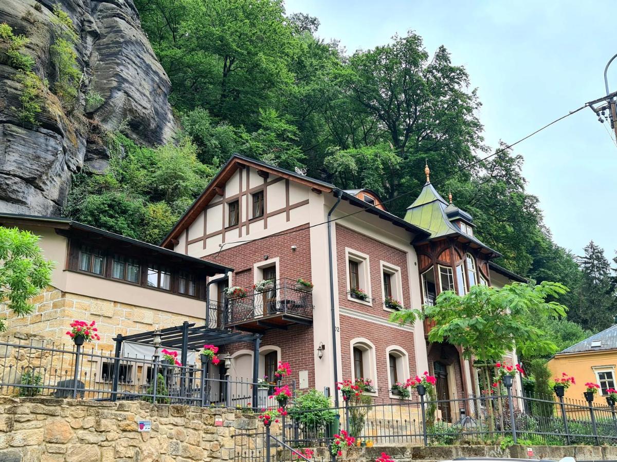 Ferienwohnung Labsky Dvur Hřensko Exterior foto
