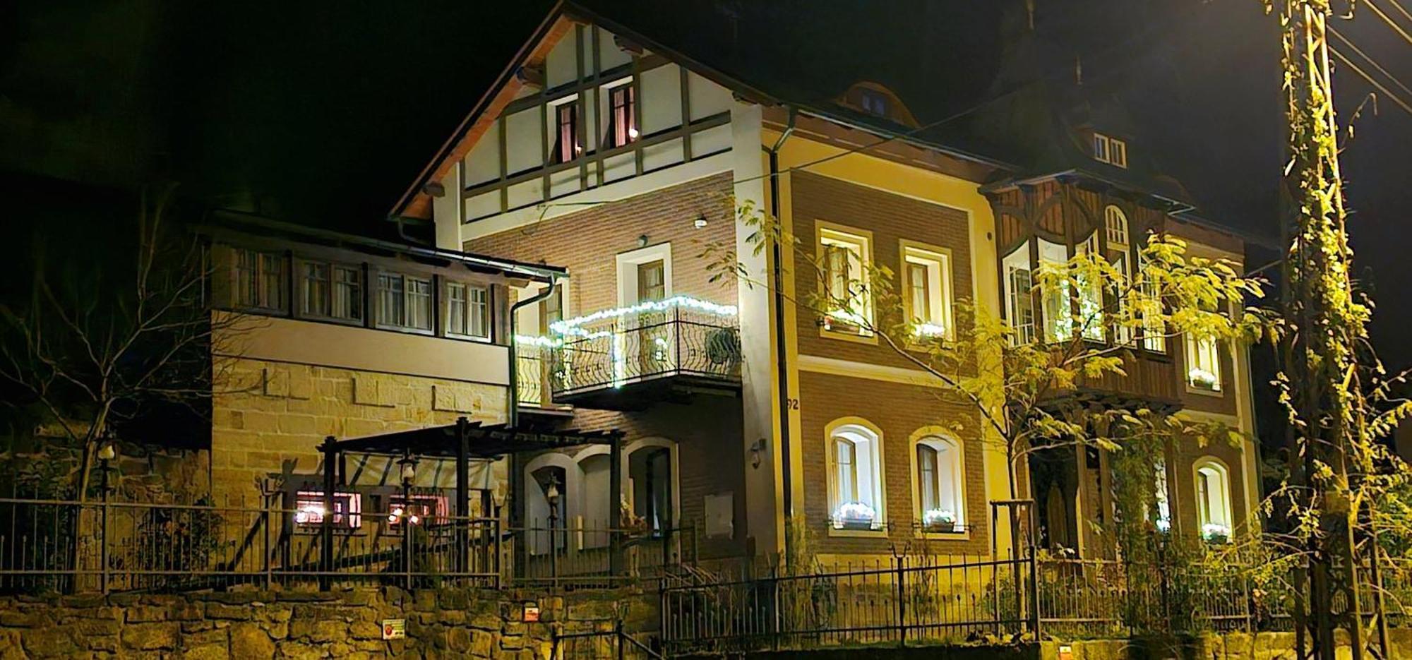 Ferienwohnung Labsky Dvur Hřensko Exterior foto