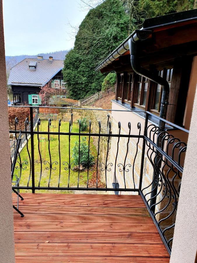 Ferienwohnung Labsky Dvur Hřensko Exterior foto