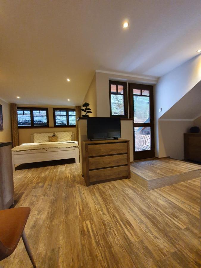 Ferienwohnung Labsky Dvur Hřensko Exterior foto